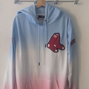 Boston red Sox colorful hoodie